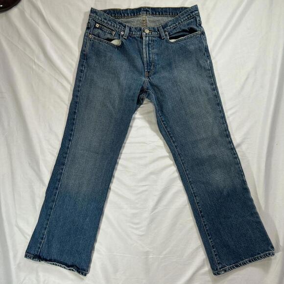 vintage 90's Polo Ralph Lauren faded blue jeans. Polo Jeans Company - Picture 3 of 8